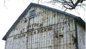 Pennsylvania Dutch Barn with Hex Signs